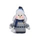thumbnail image 3 of Muñeco de nieve de Navidad BLESIY figura decorativa de Navidad adorno Estilo A, 3 of 8