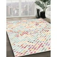 thumbnail image 3 of Ahgly Company Machine Washable Indoor Rectangle Contemporary Tan Brown Area Rugs, 2' x 4', 3 of 7