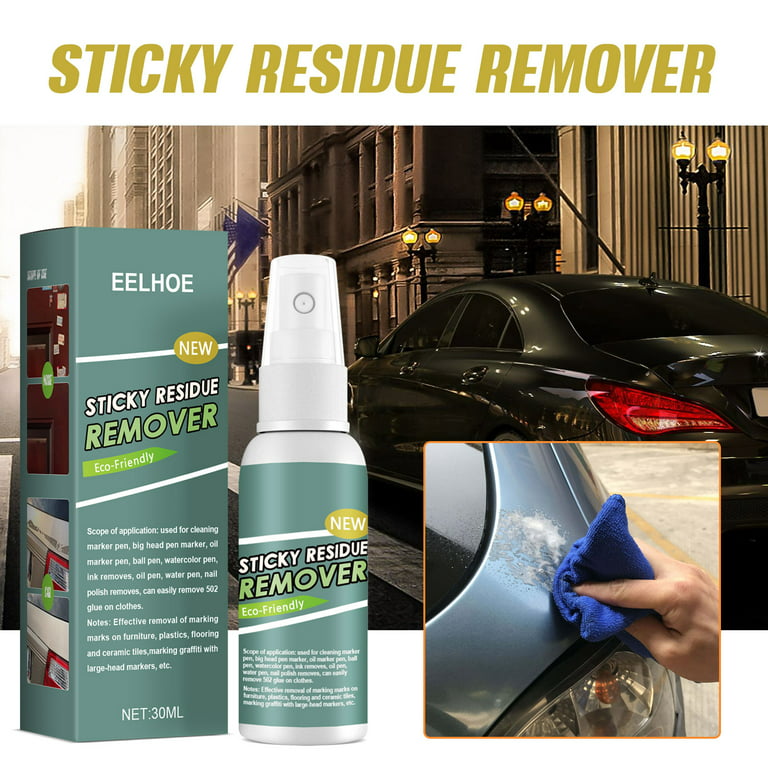 Sticky Residue Remover Quick and Easy Safe Sticker Remover Sticky Cleaner Spray