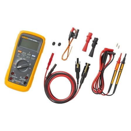 Fluke FLK-87VMAX-PVLEAD1 - 87V Max True RMS Digital Multimeter with Pomona Elect