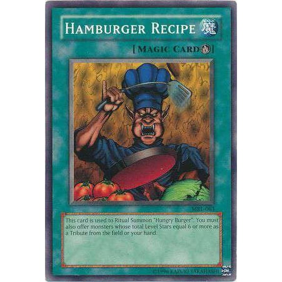 YuGiOh Magic Ruler Common Hamburger Recipe MRL-063