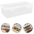 thumbnail image 5 of CIMAXIC Bread Storage Containers Clear Fridge Organizer for Kitchen Storage 4Pcs, 5 of 6
