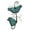 B, variant on Butterfly Style Stained Glass Window Panel Hangings Stained Glass Butterfly Suncatcher Window Hanging Decor Gift