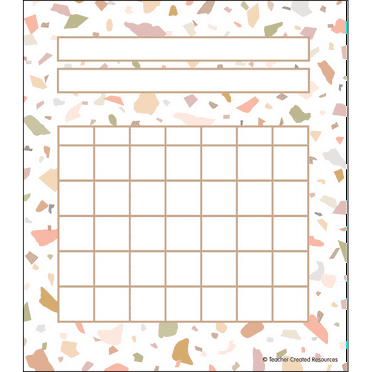 Teacher Created Resources Terrazzo Tones Incentive Charts (TCR 7223)