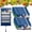 Blue, variant on Christmas Cash Gift Envelope, 2026 New Christmas Money or Gift Card Holder with 10 Slots Surprise Xmas Gift Card Holder Surprise Money Envelopes for Santa Cash Supplies, Christmas Gift (Green)