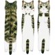 thumbnail image 3 of Toallas absorbentes con forma de gato, linda toalla de animales, toallas de mano para cocina y baño (gato atigrado) TUNC Sencillez, 3 of 5