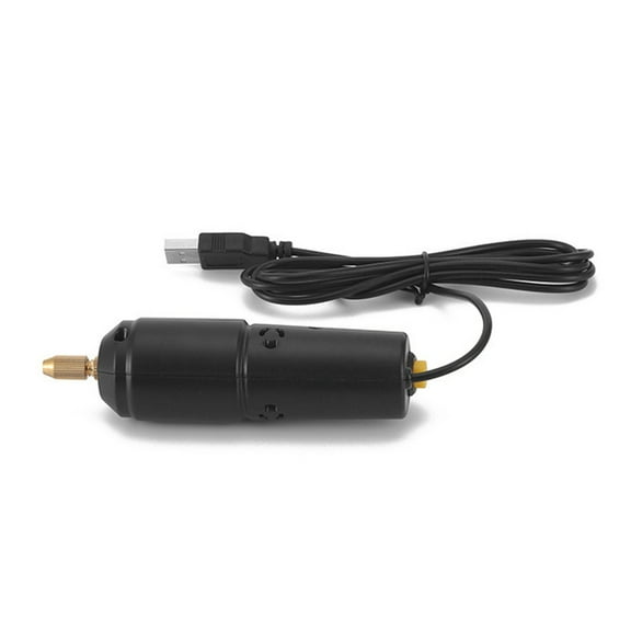 Resin Electric Mini Drill, Jewelry DIY Mini Drill Set With 10pcs Drill Bits, Electric Hand Drill With USB Cable, For Resin Wood  Clay Jewelry Making, Black
