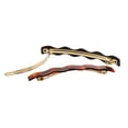 thumbnail image 2 of France Luxe Pasador largo y delgado ondulado Mojave: ajuste cómodo con un diseño simple, 2 of 5