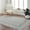 Lambswool, Dark Purple, Dark Gray / Hulda, variant on Hauteloom Albus Wool Living Room, Bedroom Area Rug - Bordered - Boho, Bohemian Carpet - Modern Farmhouse - Brown, Gray, Beige, Cream - 2' x 3'