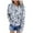 Navy, variant on Oversized Hoodies for Women Trendy Flower Graphic Cute Hoodie Fall Fashion Loose Fit Preppy Sweatshirt with Pocket
