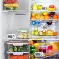 thumbnail image 5 of 2 PCS Thermometer, Digital Fridge Freezer Temperature -20 to 50C, Easy to Read LCD Display (White), 5 of 5