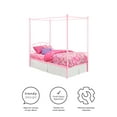 thumbnail image 6 of DHP Canopy Metal Bed, Twin, Pink, 6 of 10