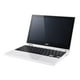 Acer Chromebook R 11 CB5-132T-C7R5 - Flip design - Intel Celeron - N3160 / jusqu'à 2,24 GHz - Chrome OS - HD Graphiques 400 - 4 GB RAM - 32 GB eMMC - 11,6" IPS Écran Tactile 1366 x 768 (HD) - Wi-Fi 5 - Blanc - kbd: US Intl/canad – image 1 sur 8