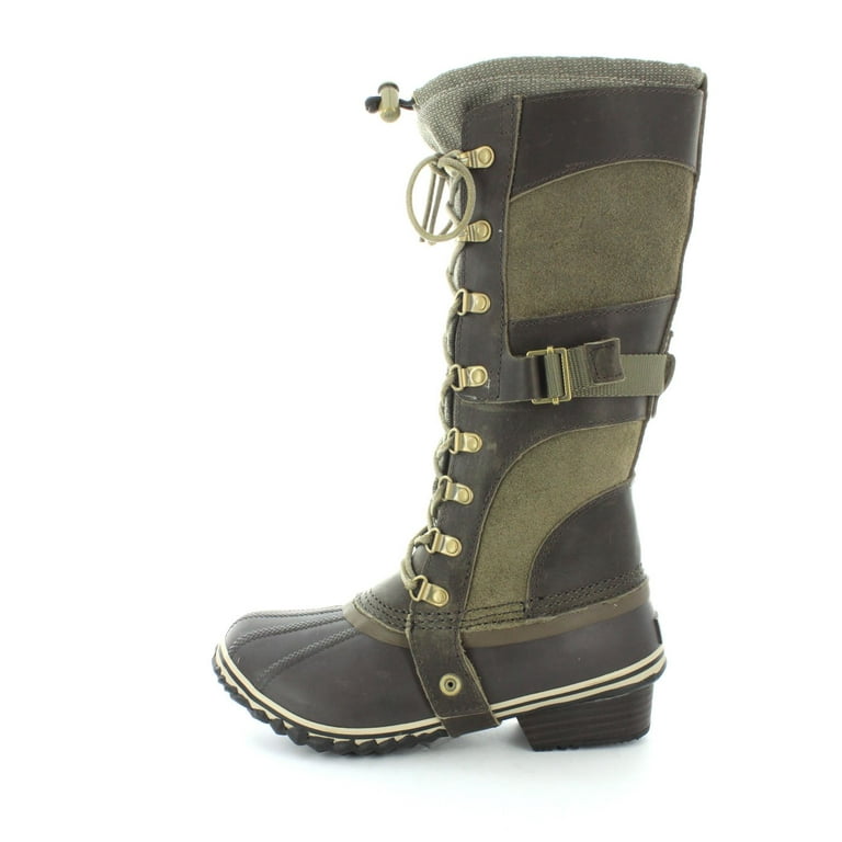 Sorel Conquest Carly Wp Boots Brown Walmart