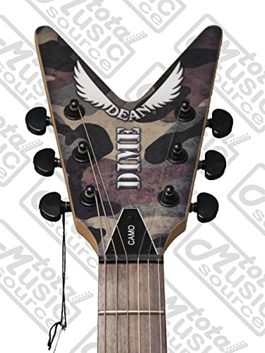 Dean Dimebag ML Camo Graphic Electric Guitar, Free Strap, Grover