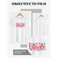 thumbnail image 7 of QAFOPEH Womens Valentine's Day T-Shirt Folk Art Love Graphic Print Short Sleeve Crewneck Pullover Top, 7 of 7