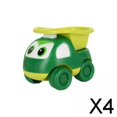thumbnail image 1 of Paquete de 4 Coches de tracción trasera con tracción por fricción para niños Baoblaze 6 cm x 7 cm x 8,5 cm, 1 of 8