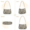 thumbnail image 7 of FORMRS Womens Shoulder Bag with Chain Strap Clutch Purse Cute Tote Handbag, Black Lines, 7 of 7