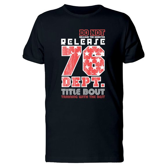 Do Not Release Title Bout 76 Tee Men's -Image by Shutterstock