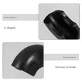 thumbnail image 3 of ADDHAT 2Jgo Protectores Para Patas De En Forma De U Color Negro Para Muebles Con Base Resistente, 3 of 7
