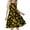 Multicolor E, variant on 11-12 Years Girls' Summer Floral Dress Kids Sleeveless Square Neck Smocked Flowy Dresses 5-14 Years