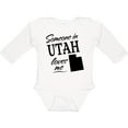 thumbnail image 3 of Inktastic Someone in Utah Loves Me Boys or Girls Long Sleeve Baby Bodysuit, 3 of 5