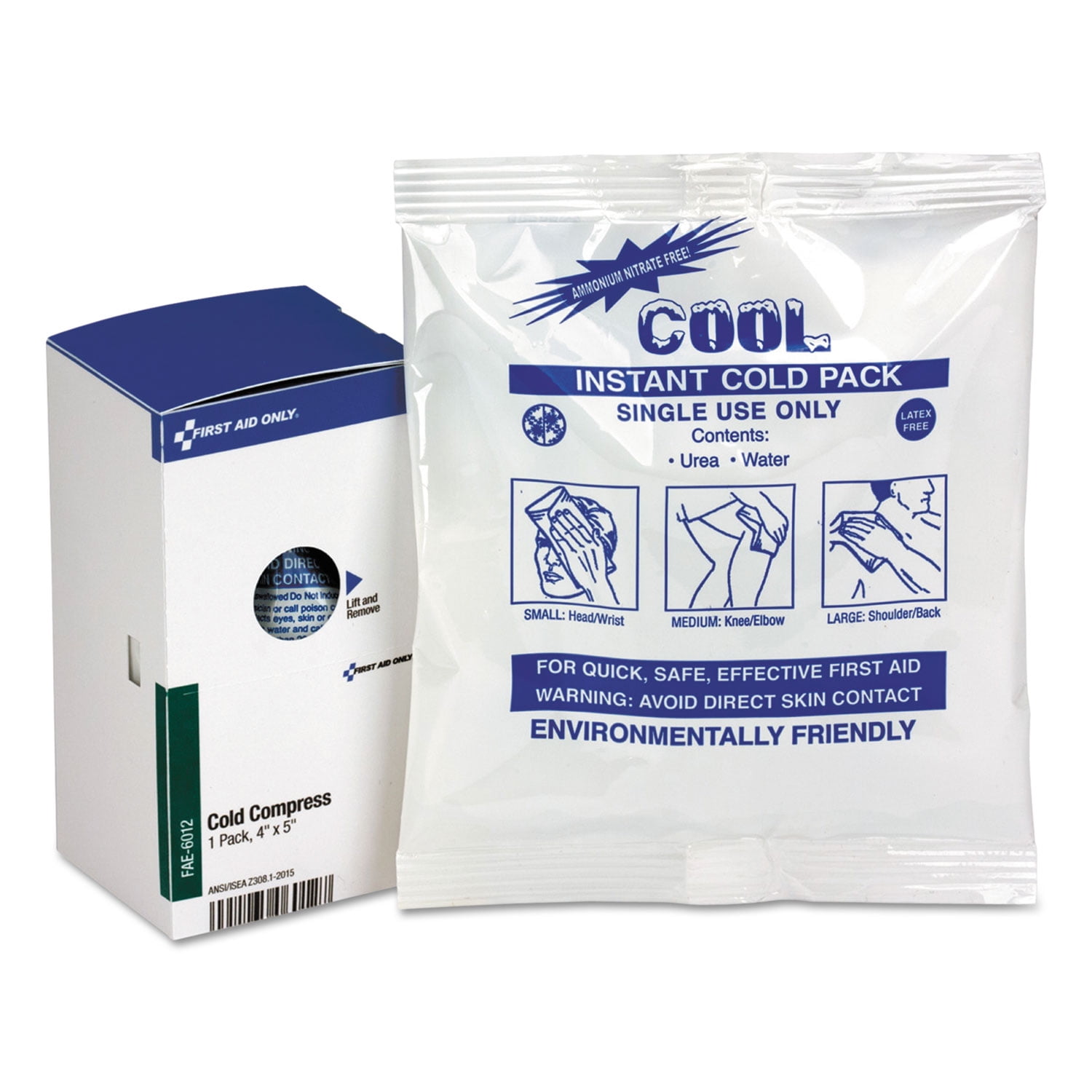 Instant Cold Compress, 5" x 4"