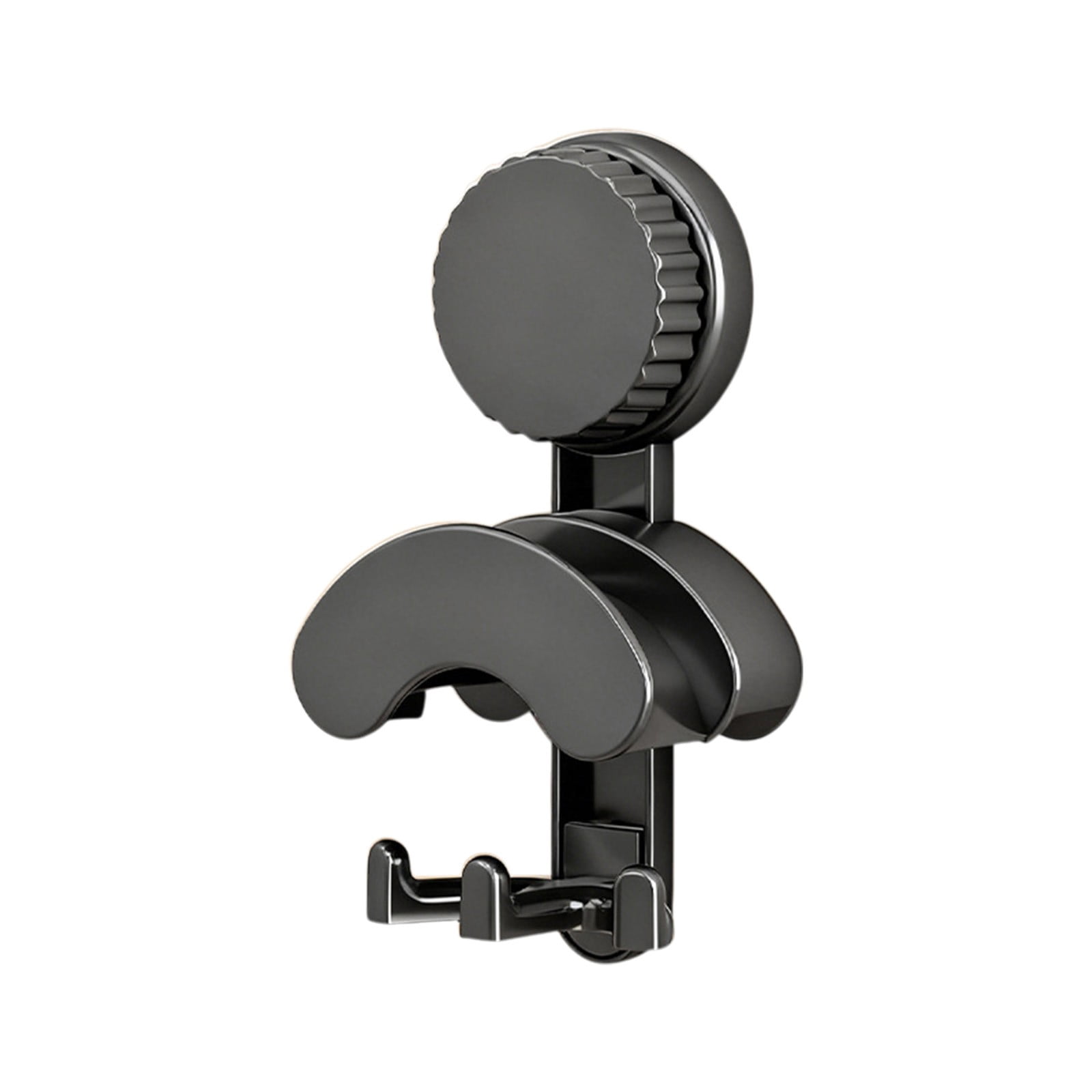 Over Door Hook Organizer – No Drill Headphone Wall Mount Multi-Purpose Hook Rack for Hats Bags Cords Clothes (Gray, 1 Pack)