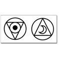 thumbnail image 1 of Tatouage - Fullmetal Alchemist - Nouveau Logo Kimblee Reseijin sous Licence ge4163, 1 of 1