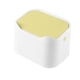 thumbnail image 2 of Cesto de Basura Perfecl Mini Bote de Basura Blanco Amarillo, 2 of 8