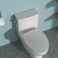 thumbnail image 4 of Ceramic One Piece Toilet,Single Flush with Soft Clsoing Seat, 4 of 8