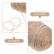 thumbnail image 4 of 1 rollo de hilo de yute para manualidades, hilo de embalaje, cuerda de yute para decoración del hogar, 4 of 6