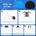 thumbnail image 5 of 6 Pieces Silicone Swimming Caps Unisex Adult Waterproof Swim Caps Durable Anti-Slip Pool Caps Elastic Swimming Caps for Long and Short Hair, 5 of 5