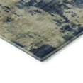 thumbnail image 3 of Addison Rugs Mayfield Premium Machine Washable Transitional Abstract Navy Round Rug, 8' x 8', 3 of 6