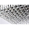 thumbnail image 4 of Elegant Lighting V2032D24BK-RC Lustre Maxime 24 Pouces, Noir, 4 of 5