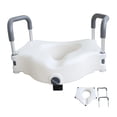 thumbnail image 3 of GAMBIMEDIC Aumento Incremento Para Baño Sanitario Inodoro Con Brazos, 3 of 3