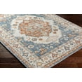 thumbnail image 5 of Mark&Day Washable Rugs, 9x12 Edgerton Traditional Burnt Orange Area Rug, Orange Blue Beige Carpet for Living Room, Bedroom or Kitchen (9'2" x 12', Machine Washable), 5 of 9