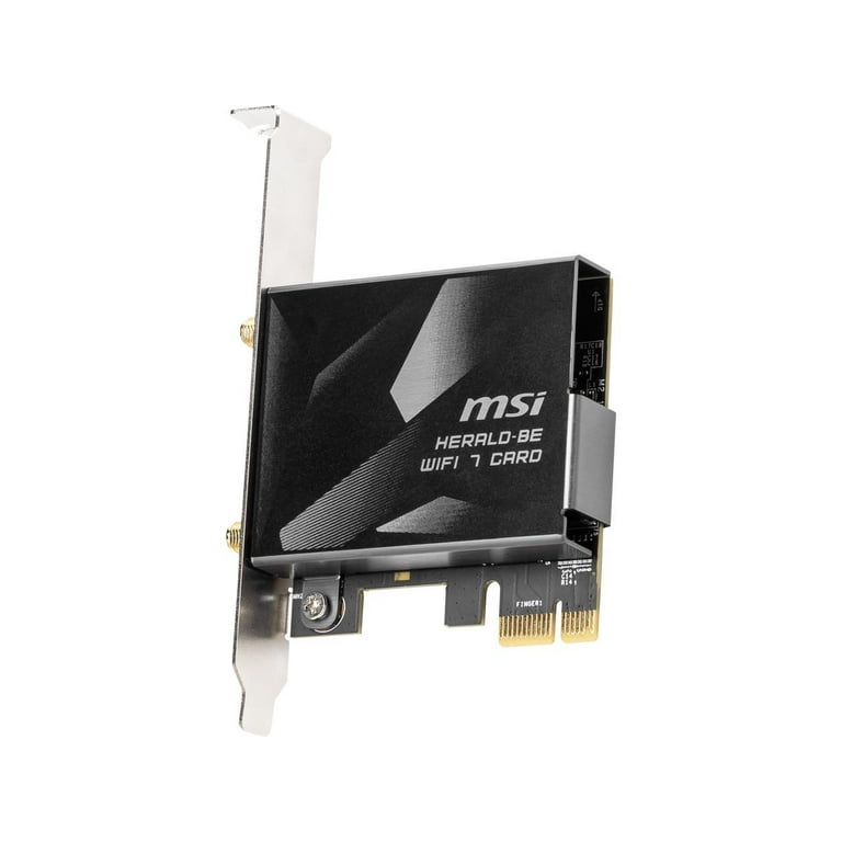 MSI HERALD-BE WIFI 7 MAX, NCM865 Tri-Band Wi-Fi 7