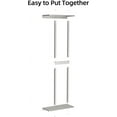 thumbnail image 4 of Bathroom Towel Storage for Bathroom, Wall Towel Rack for Rolled Towels, 30 inch Towel Holder Wall Mounted with Metal Shelf Can Holds 6 Large Towels, Brushed Nickel, 4 of 6