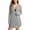 Gray, variant on Women's UPF 50+ Swim Cover Up Sun Protection Hoodie Zip Drawstring Long Jacket with Side Ruched SPF Lightweight Beach Cover Ups with Pockets White XL