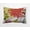 Surf Board Orange, variant on 20" x 14" Simply Daisy Jumble Floral Polyester Indoor/Outdoor Pillow, Teal Qty 1