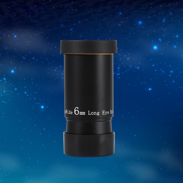 Telescopio de 66 mm Gran Angular Angular de Visualización Mejorada de 6 mm para entusiastas de la astronomía