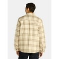 thumbnail image 2 of George Men's & Big Men's Fleece Lined Flannel Shirt Jacket, Sizes S-3XL, 2 of 3
