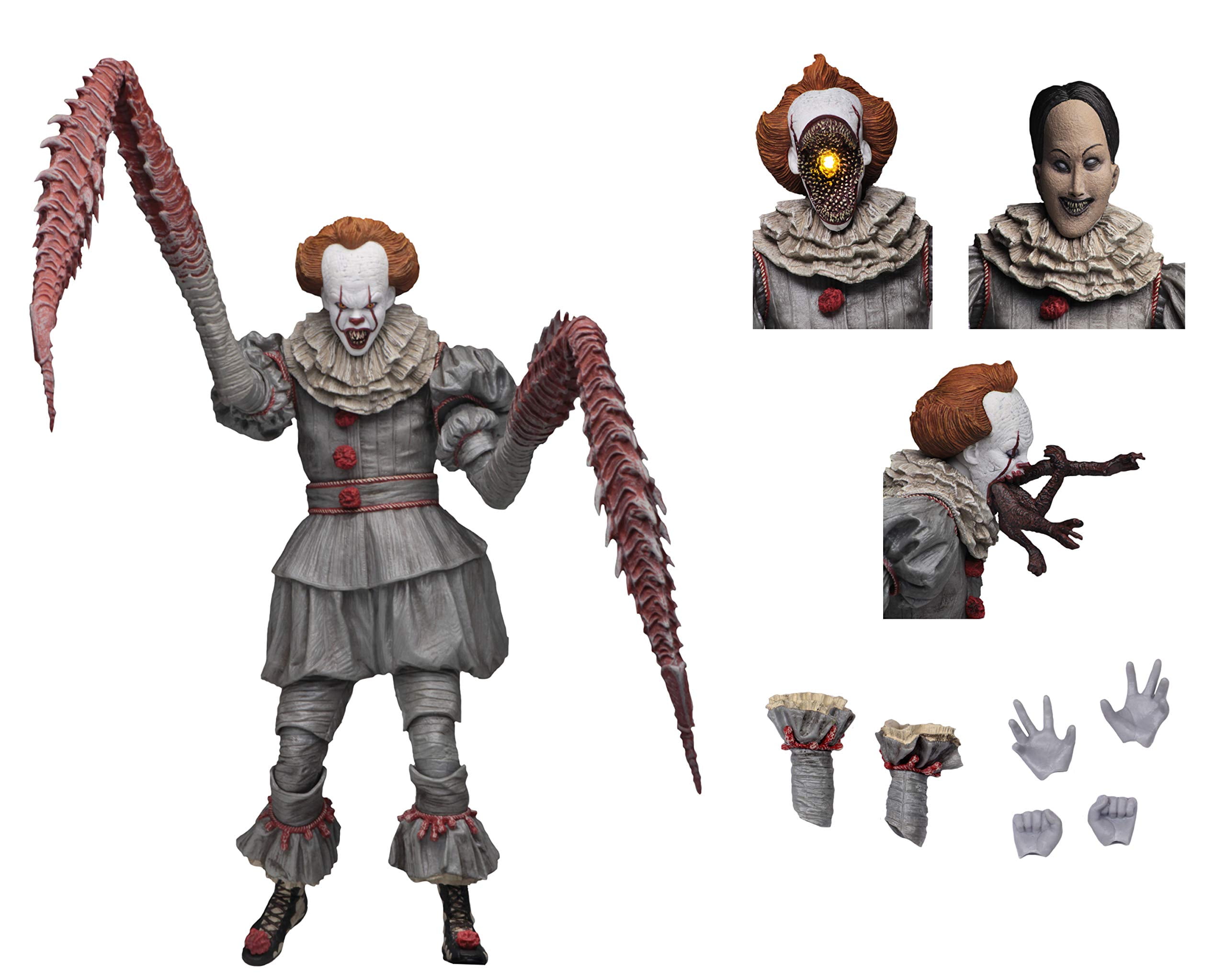 NECA - IT - 7” Scale Action Figure - Ultimate Pennywise The Dancing Clown (2017)