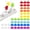 Multi-Color, variant on Wrap-It Storage Cable Labels - Write-On Cord Labels and Wire Tags for Cable Management, Cords and Electronics - Medium Multi-Color (40 Pack)