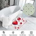 thumbnail image 3 of Valentine's Day Polyester Indoor/Door/Bath Rugs: Non-Slip, Machine Washable Mats, 3 of 6