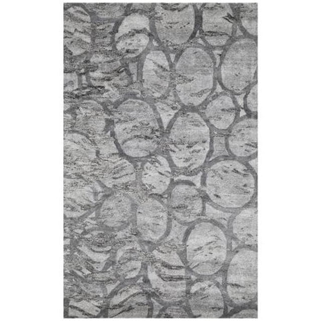 Momeni Rugs Millennia Collection Area Rug, 2'3" x 8', Silver