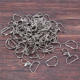 thumbnail image 3 of 2024 TOP! 120Pcs Swivel Snap Hooks and D Rings for Lanyard Sewing Projects (1 Inch Inside Width), 3 of 4