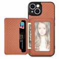 thumbnail image 1 of Case For FOXDOCK iPhone 14 Stand Function RFID Blocking Magnetic Card Holder Complete Camera Safety, 1 of 5