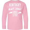 thumbnail image 3 of Inktastic Kentucky is Awesome Since 1792 Long Sleeve Youth T-Shirt, 3 of 5